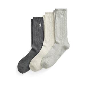 Polo Ralph Lauren Ponožky  svetlosivá / tmavosivá / biela