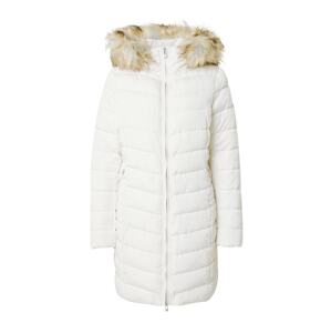 ONLY Zimný kabát  svetlohnedá / biela