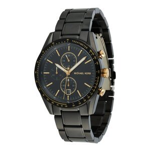 Michael Kors Analógové hodinky 'ACCELERATOR'  zlatá / čierna