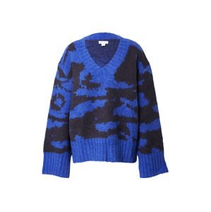 Warehouse Oversize sveter  tmavomodrá / kráľovská modrá
