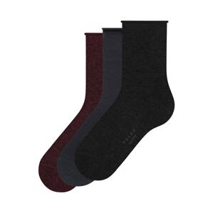 FALKE Ponožky  modrosivá / sivá / bordová / čierna