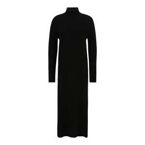 Selected Femme Tall Pletené šaty 'MALINE'  čierna