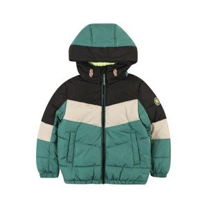 GARCIA Zimná bunda  béžová / zelená / čierna