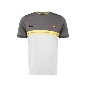 ELLESSE Funkčné tričko 'Vernon'  žltá / svetlosivá / čierna / biela