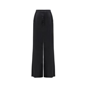 Tussah Plisované nohavice  čierna