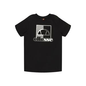 ELLESSE Funkčné tričko 'Ritor'  čierna / biela