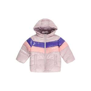 UNITED COLORS OF BENETTON Zimná bunda  fialová / oranžová / ružová