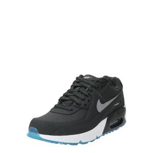 Nike Sportswear Tenisky 'AIR MAX 90 GS'  tyrkysová / antracitová / strieborná