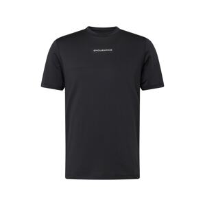 ENDURANCE Funkčné tričko 'Webern'  čierna / biela