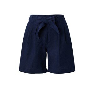 Marks & Spencer Plisované nohavice  námornícka modrá