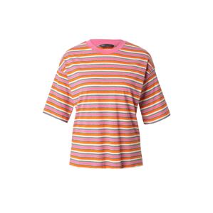 Marks & Spencer Tričko  neónovo oranžová / svetloružová / čierna / biela