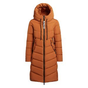 khujo Zimný kabát 'MIKIA'  oranžová / čierna