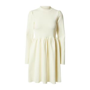 EDITED Pletené šaty 'Kalea'  biela ako vlna