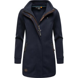 Ragwear Funkčný kabát 'Letrice'  námornícka modrá / hnedá