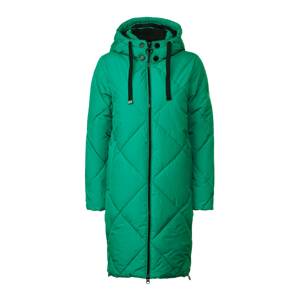 CECIL Zimný kabát  trávovo zelená / čierna