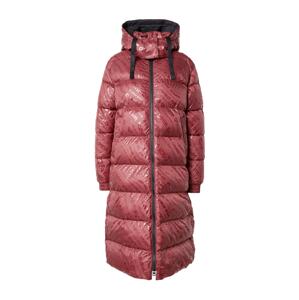 HUGO Red Zimný kabát 'Favina-1'  červená / karmínovo červená / čierna