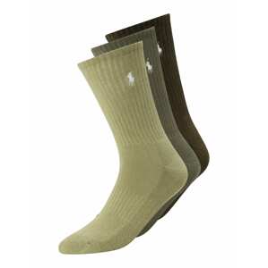 Polo Ralph Lauren Ponožky  kaki / svetlozelená / tmavozelená / biela