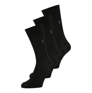 Polo Ralph Lauren Ponožky 'EGYPT'  sivá / čierna