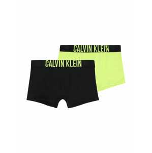 Calvin Klein Underwear Nohavičky 'Intense Power'  limetková / čierna