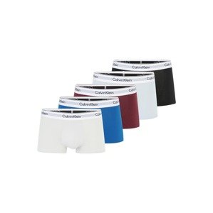 Calvin Klein Underwear Boxerky 'Modern'  modrá / sivá / vínovo červená / čierna / biela