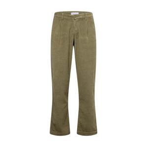 Brava Fabrics Plisované nohavice  zelená