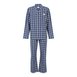 GANT Dlhé pyžamo  modrá / žltá / biela