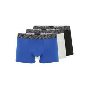 Tommy Hilfiger Underwear Boxerky  modrá / sivá / sivá melírovaná / čierna