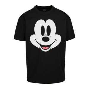 MT Upscale Tričko 'Disney 100 Mickey Face'  grenadínová / čierna / biela