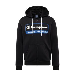 Champion Authentic Athletic Apparel Tepláková bunda  modrá / čierna / biela