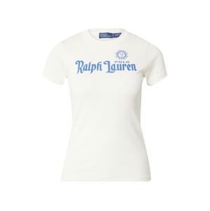 Polo Ralph Lauren Tričko  krémová / námornícka modrá