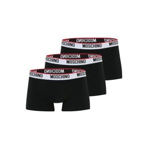 Moschino Underwear Boxerky  grenadínová / čierna / biela