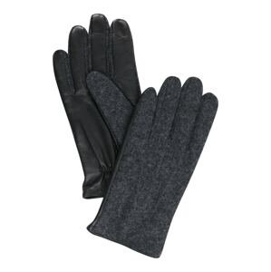NN07 Prstové rukavice  antracitová / čierna