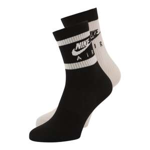 Nike Sportswear Športové ponožky 'Everyday Essential'  sivá / čierna / biela