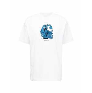 Carhartt WIP Tričko 'Deo'  kráľovská modrá / čierna / biela
