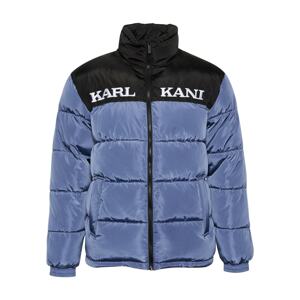 Karl Kani Prechodná bunda 'Essential'  modrosivá / čierna / biela