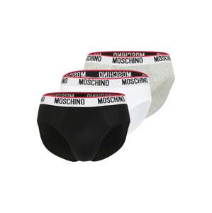 Moschino Underwear Nohavičky  sivá / červená / čierna / biela