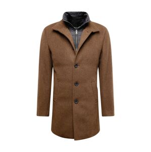 Bruun & Stengade Prechodný kabát 'Ontario'  hnedá / sivá