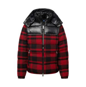 Polo Ralph Lauren Zimná bunda 'FLINT'  červená / čierna