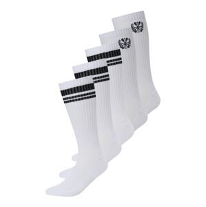 Abercrombie & Fitch Ponožky 'ATHLETIC'  čierna / biela