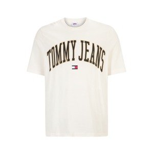 Tommy Jeans Plus Tričko  žltá / červená / čierna / biela