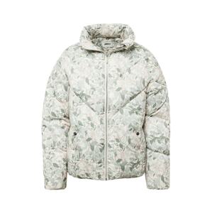 MOUTY Zimná bunda  krémová / nefritová / pastelovo zelená / ružová