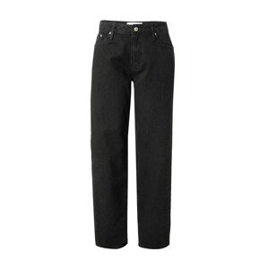 Calvin Klein Jeans Džínsy '90'  čierny denim / biela