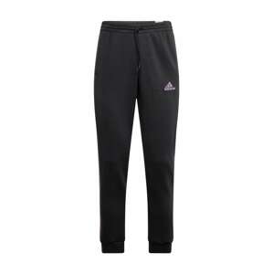 ADIDAS SPORTSWEAR Športové nohavice 'Essentials'  sivá / čierna