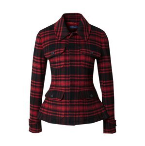 Polo Ralph Lauren Prechodná bunda 'ANNABEL'  červená / čierna