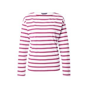 Marks & Spencer Tričko 'Stripe Everday'  purpurová / biela