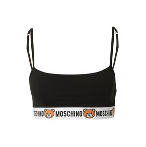 Moschino Underwear Podprsenka  karamelová / čierna / prírodná biela