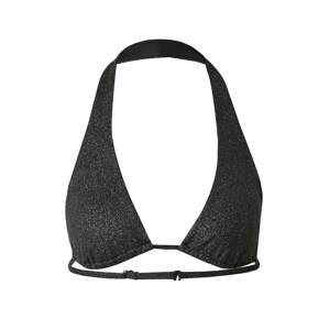 Calvin Klein Swimwear Bikinový top  čierna / strieborná / biela