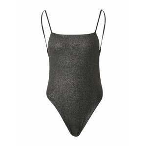 Calvin Klein Swimwear Jednodielne plavky  čierna melírovaná