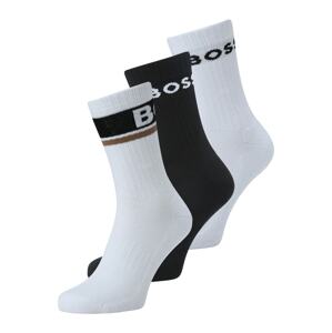 BOSS Orange Ponožky 'PowerDesign'  čokoládová / čierna / biela