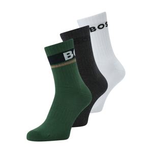 BOSS Orange Ponožky  smaragdová / čierna / čierna melírovaná / biela